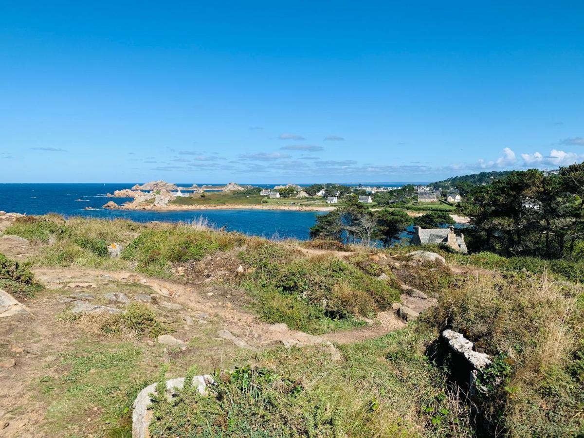 L'Escale 551, Gite Santec A 250M De La Plage ภายนอก รูปภาพ