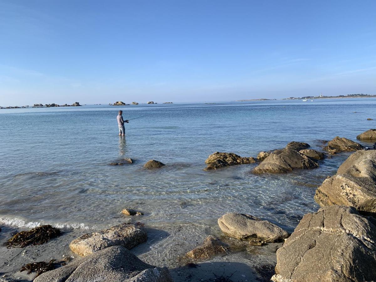L'Escale 551, Gite Santec A 250M De La Plage ภายนอก รูปภาพ