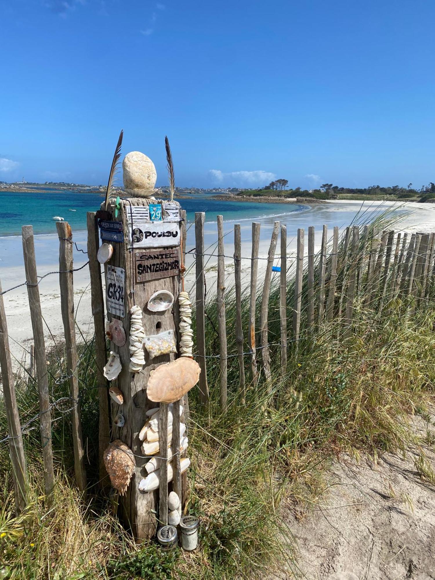 L'Escale 551, Gite Santec A 250M De La Plage ภายนอก รูปภาพ